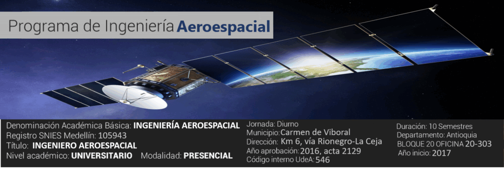 Pregrado en Ingeniería Aeroespacial