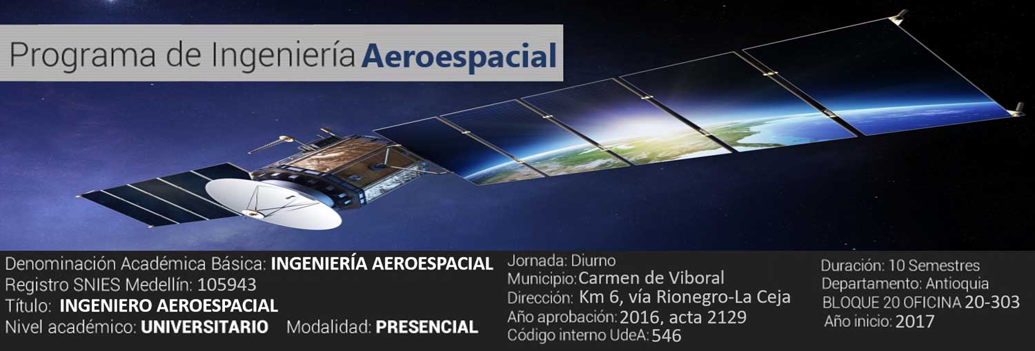 Pregrado en Ingeniería Aeroespacial